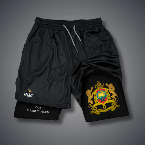 Royaume Du Maroc Performance shorts