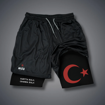 Turkiye Performance shorts - Red