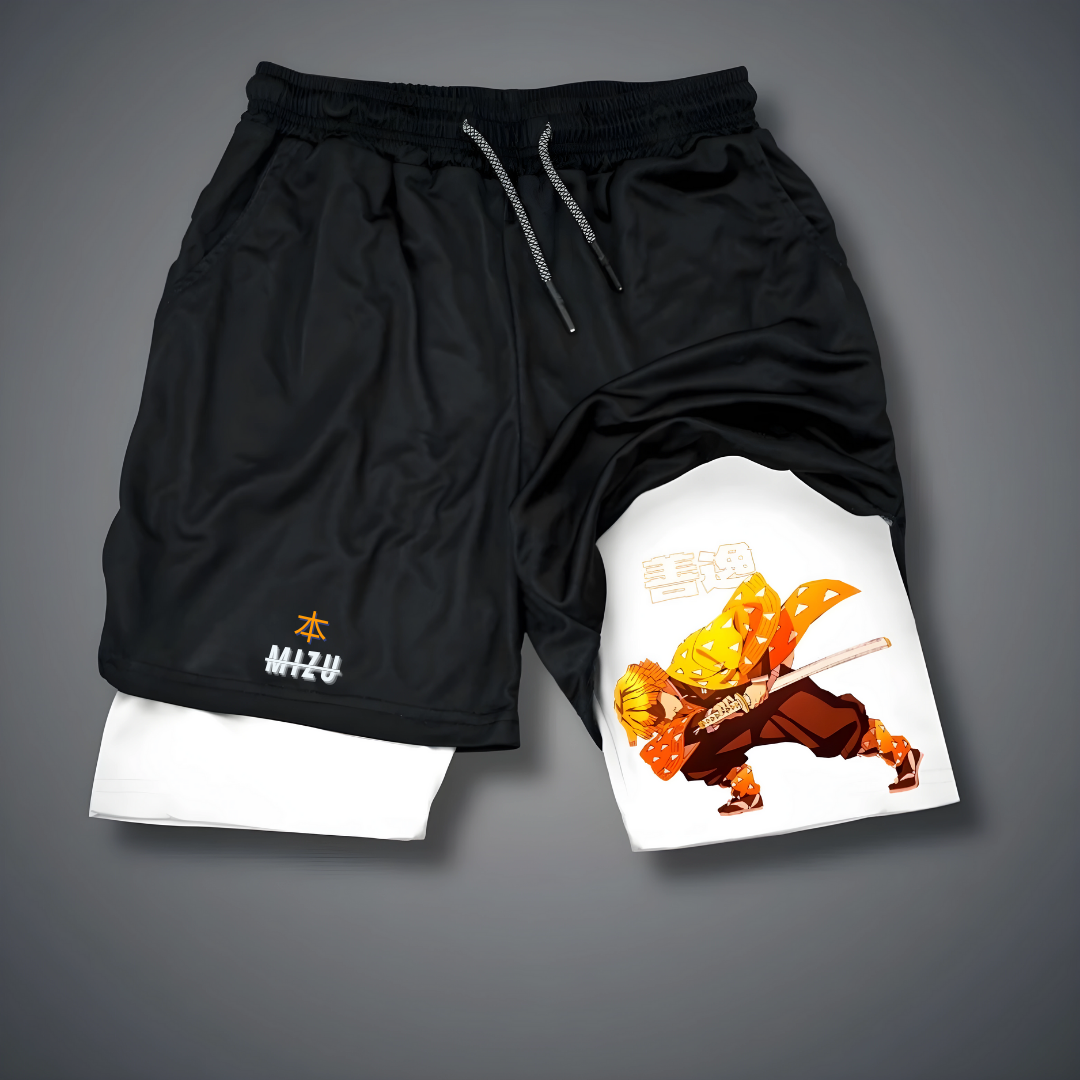 Demon Slayer Zenitsu Performance Shorts