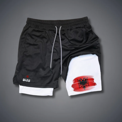 Albania Flag Performance shorts