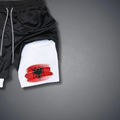 Albania Flag Performance shorts