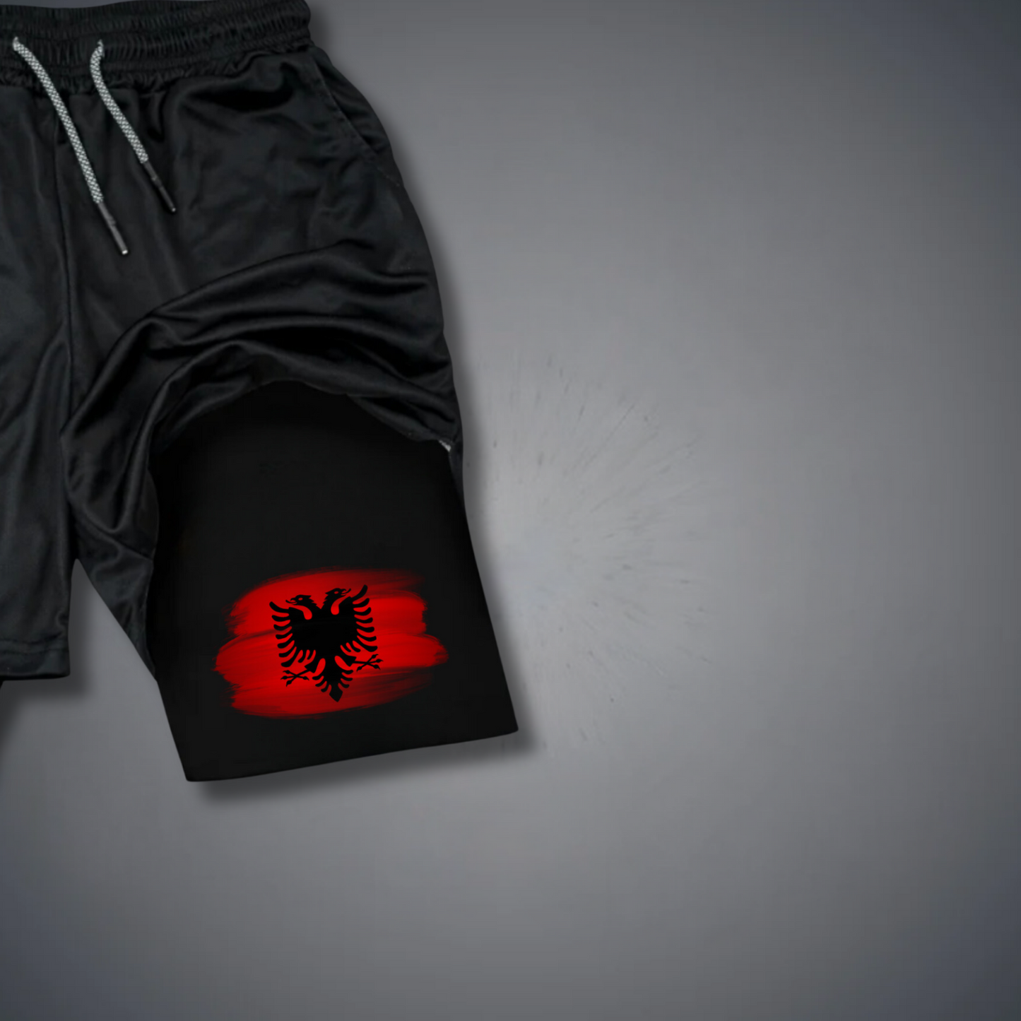 Albania Flag Performance shorts