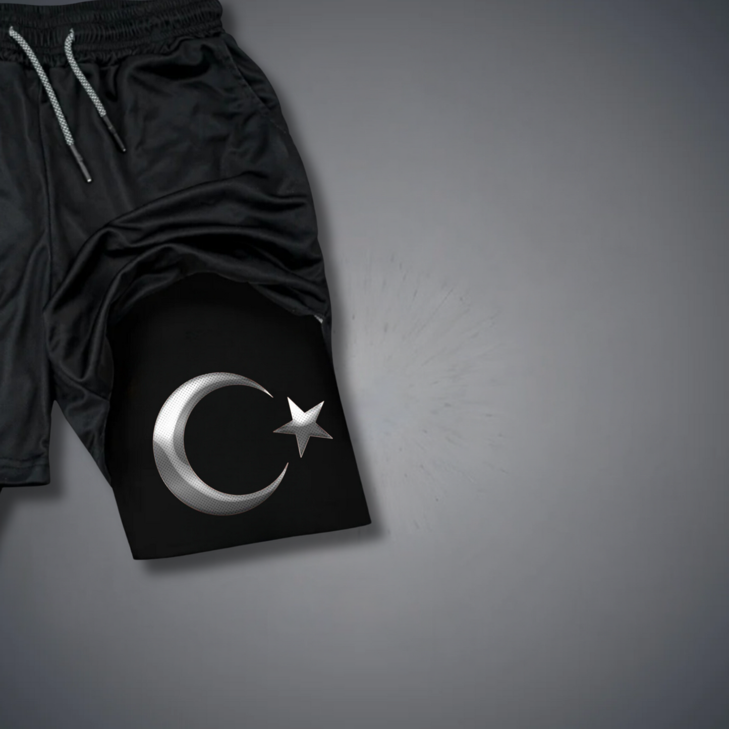 Turkiye Performance shorts - Silver