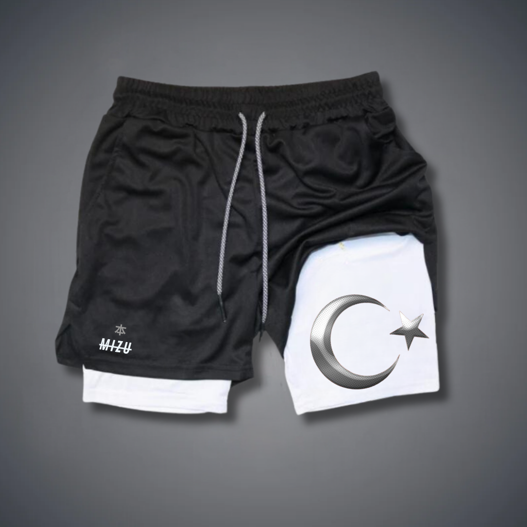 Turkiye Performance shorts - Silver