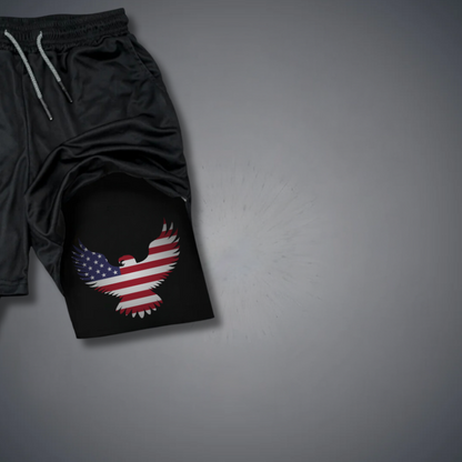 USA Eagle Performance Shorts