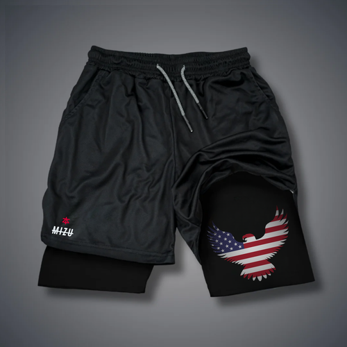 USA Eagle Performance Shorts