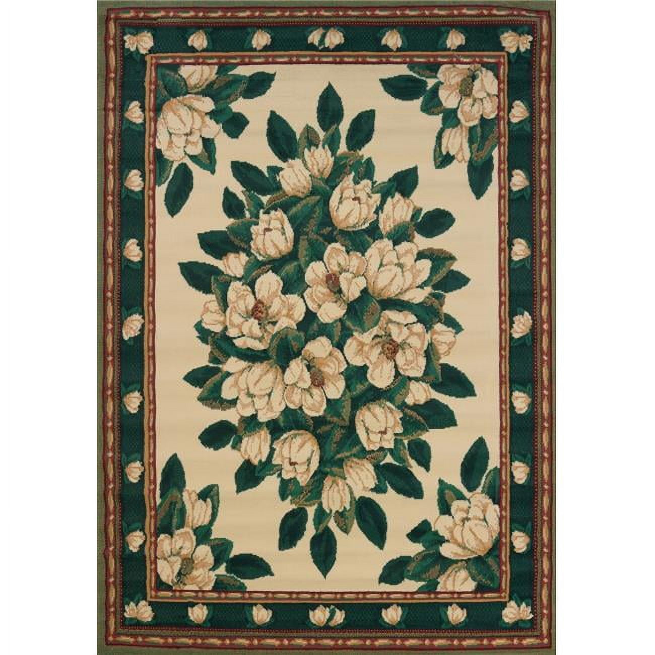 United Weavers Brunswick Eloise Traditional Floral Accent Rug, Cream, 1'10" x 3'